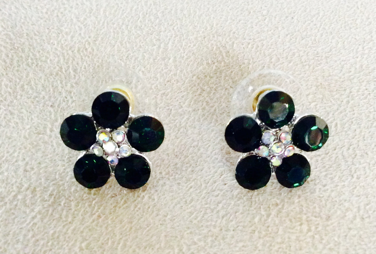 Flower Post Earrings #68-99001GN