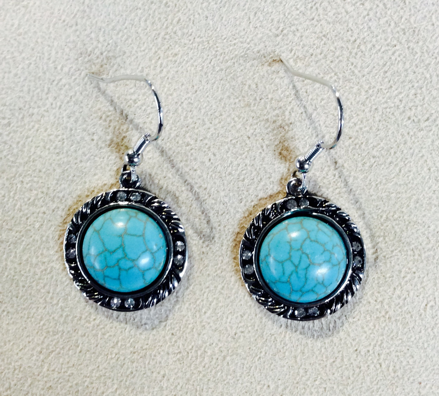 Turquoise Earrings #19-14121