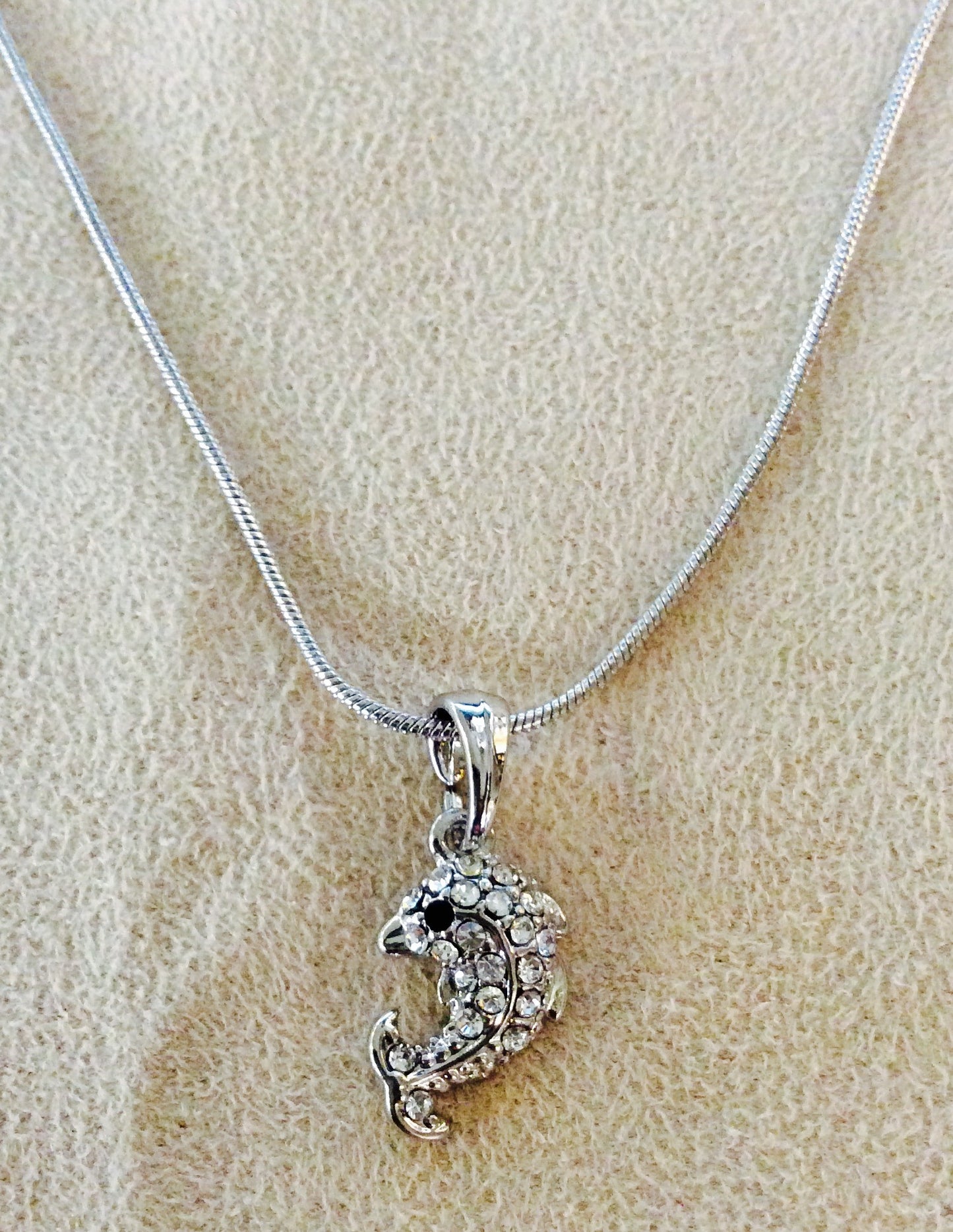 Tiny Dolphin Necklace #27-1486