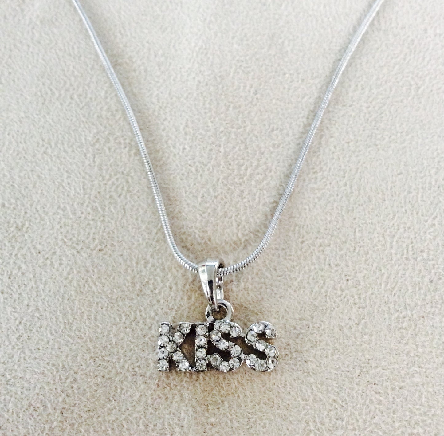 'KISS' Necklace #27-2704