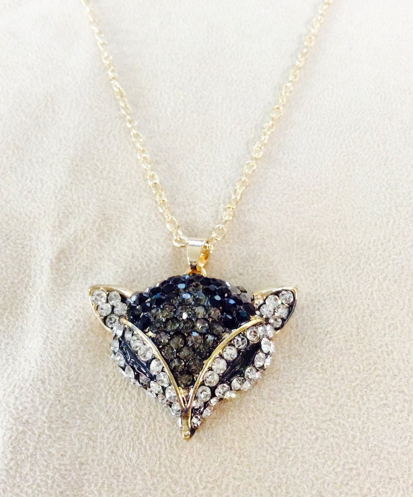 Fox Face Necklace #12-13863