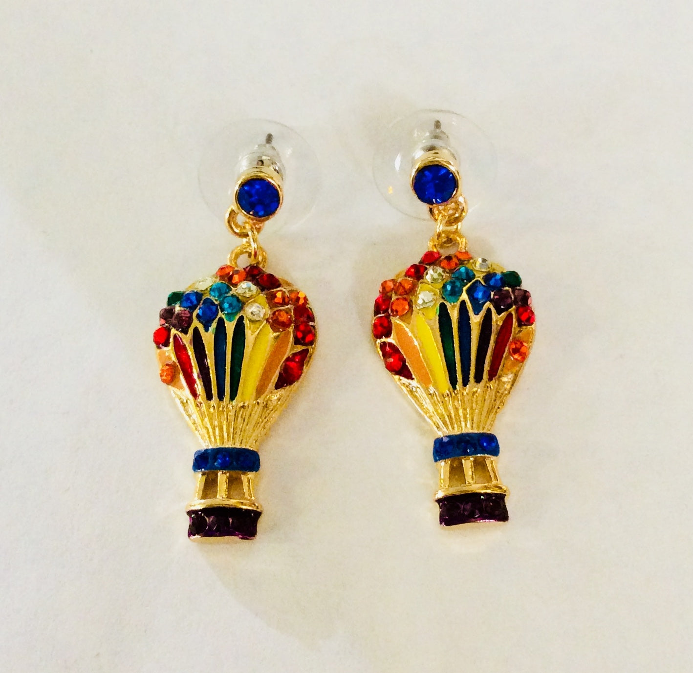Hot Air Balloon Earrings #19-140971