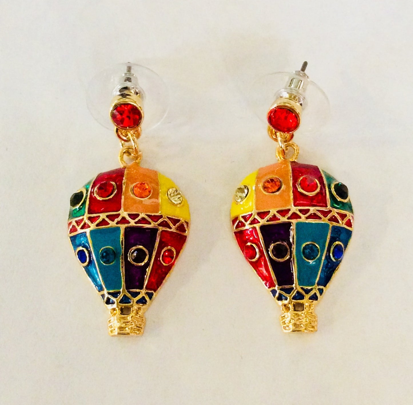 Hot Air Balloon Earrings #19-140980