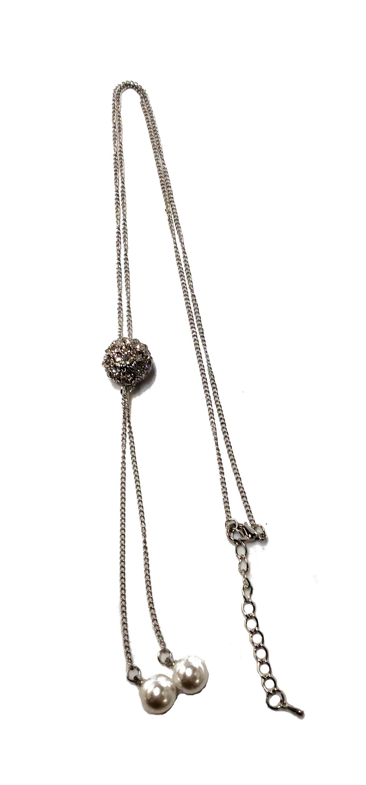 Long Pearl Necklace #89-931691