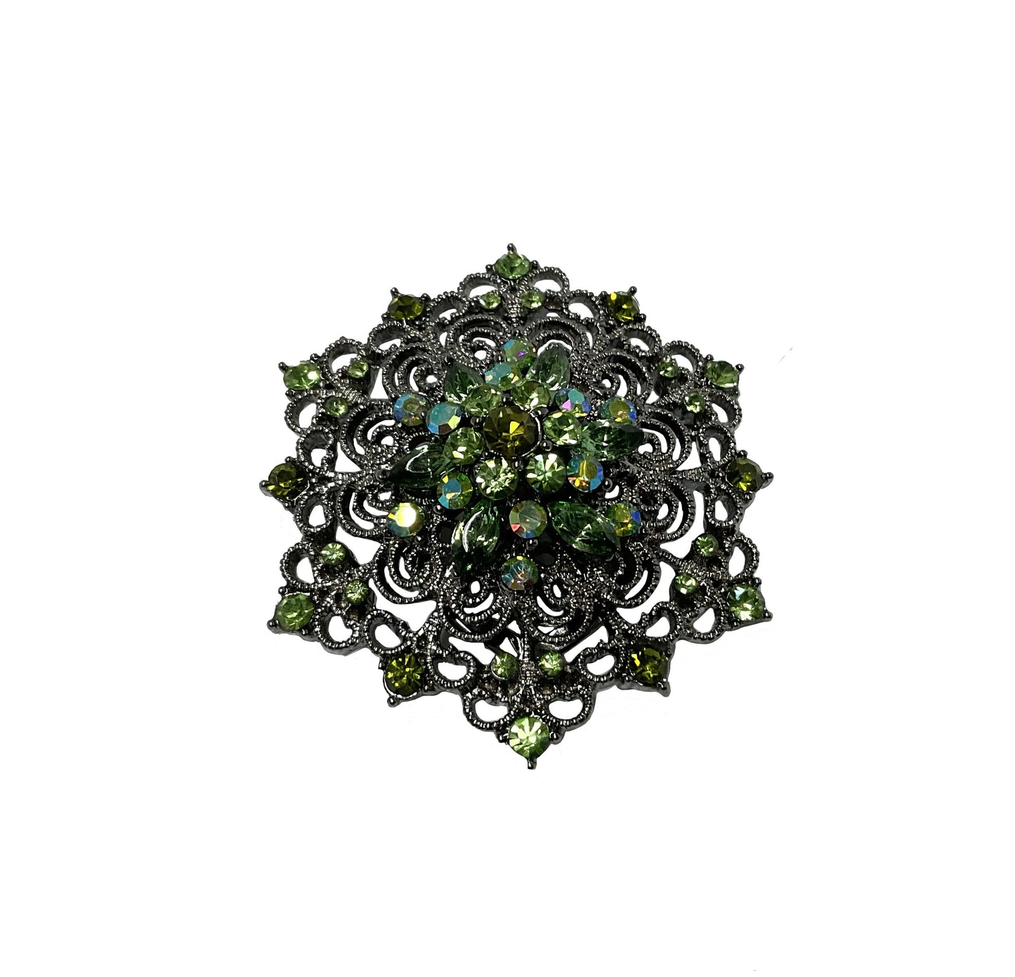 Flower Scarf Clip#28-11029GN