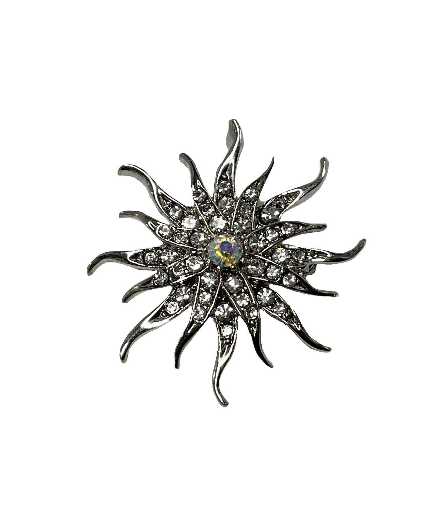 Crystal Flower Pin #28-97933