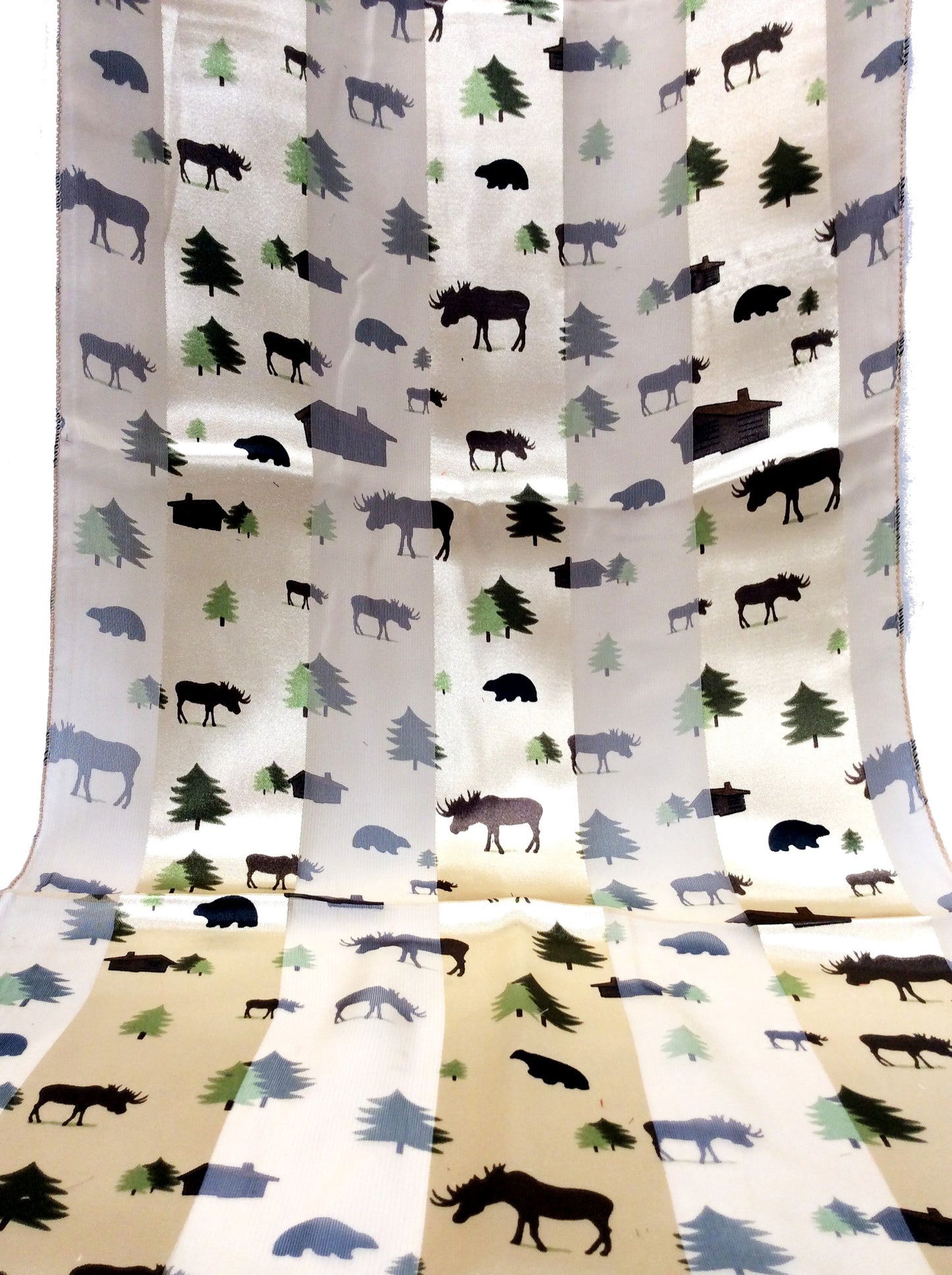 Moose Satin Scarf #ON-2022