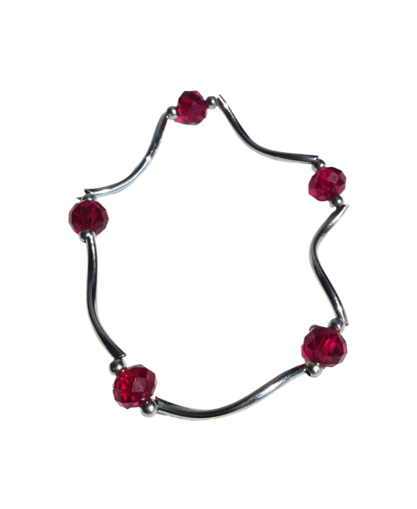 Twisted Beaded Bracelet 28-11317RD