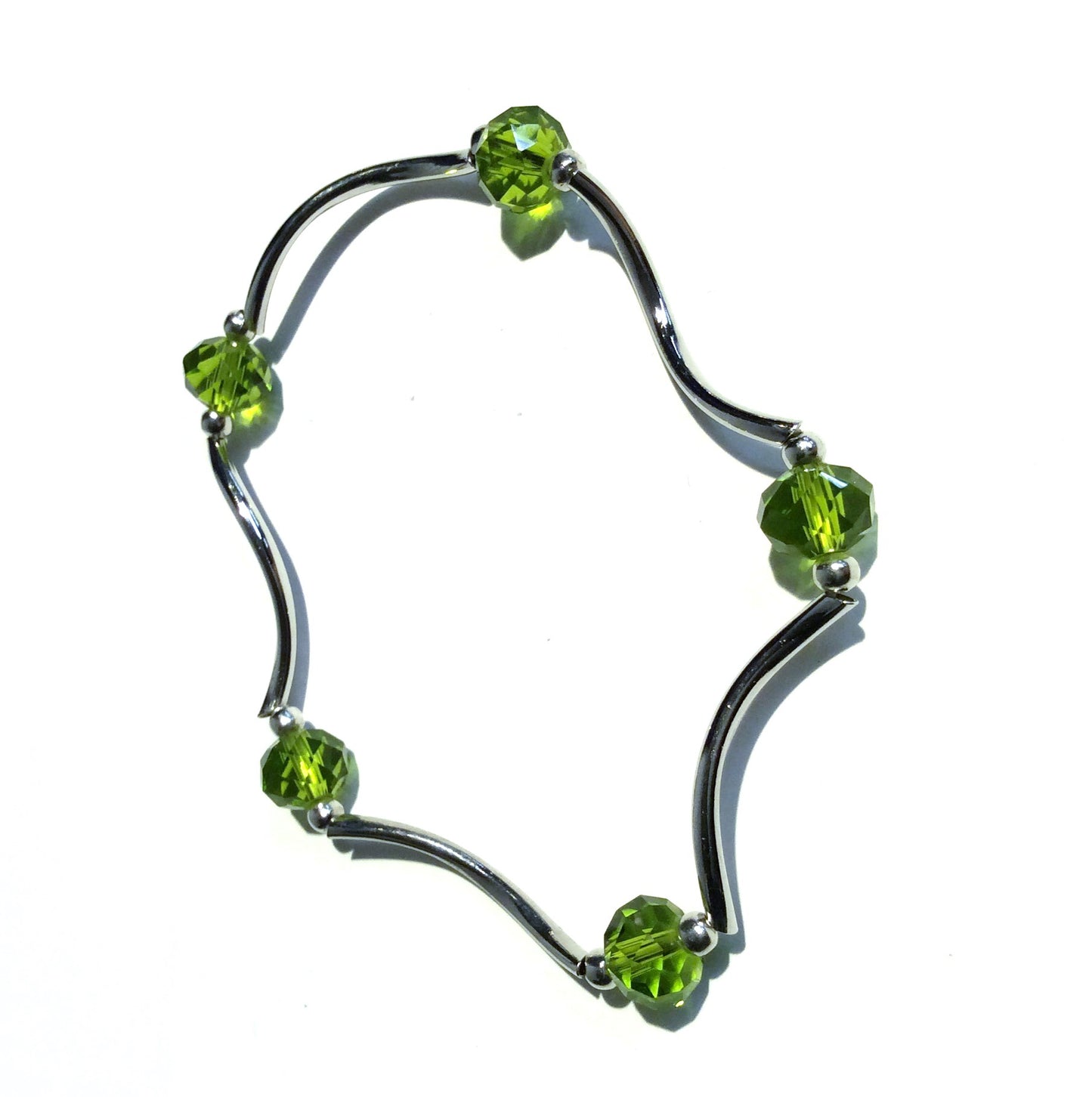 Twisted Beaded Bracelet #28-11317GN