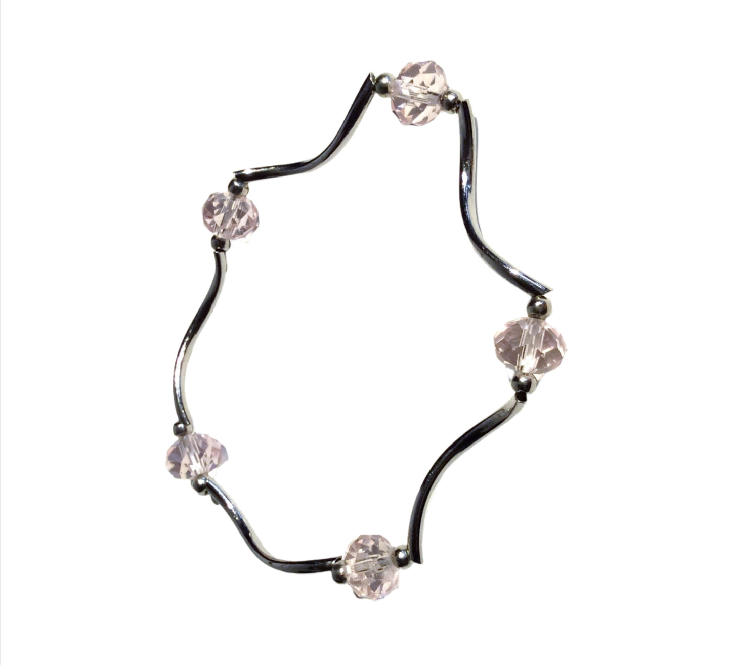 Twisted Beaded Bracelet 28-11317PK