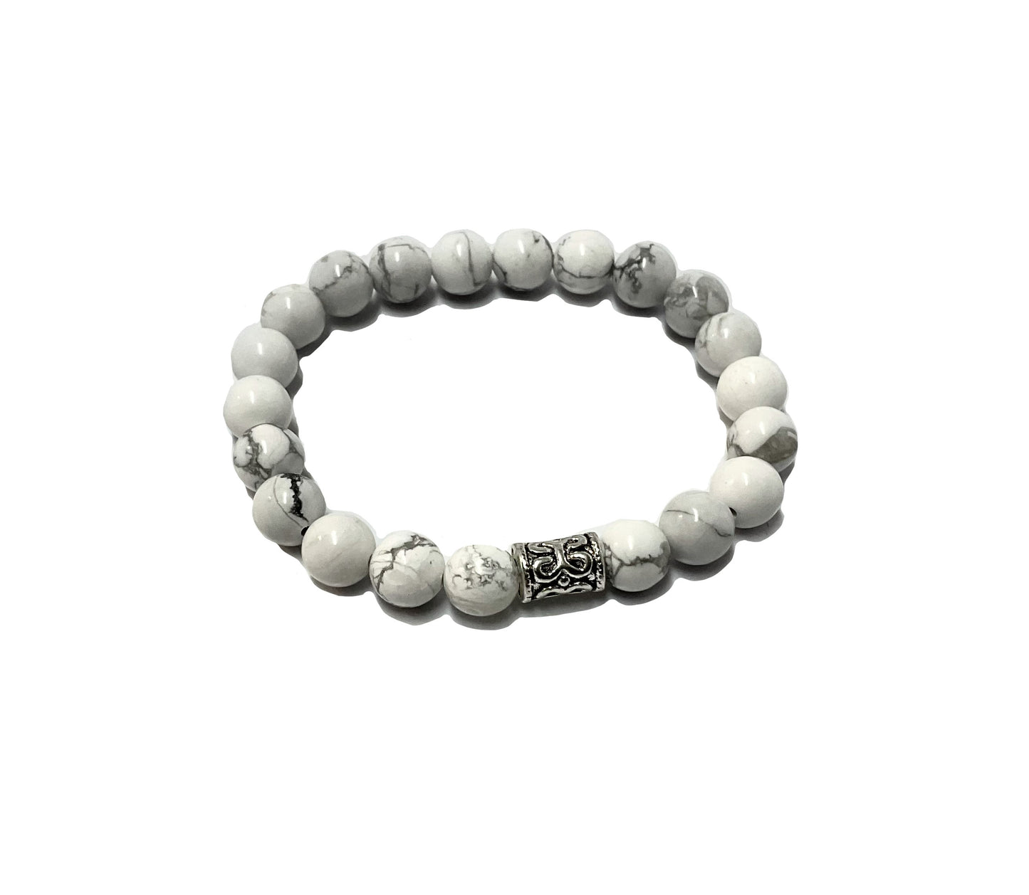 Natural Stone Bracelet Howlite Bracelet #89-72214HW