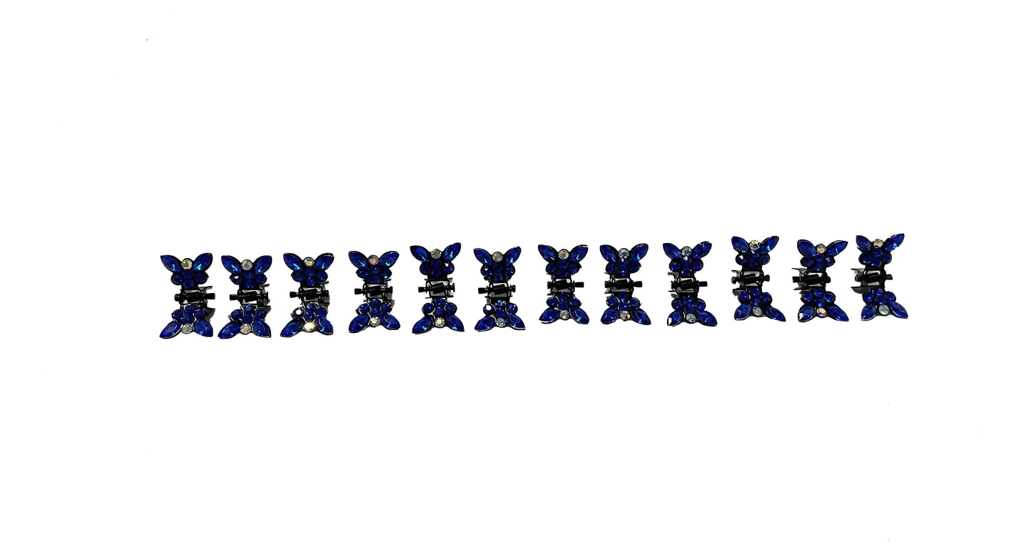 Tiny Butterfly Hair Clip 12/PK #66-34408RB