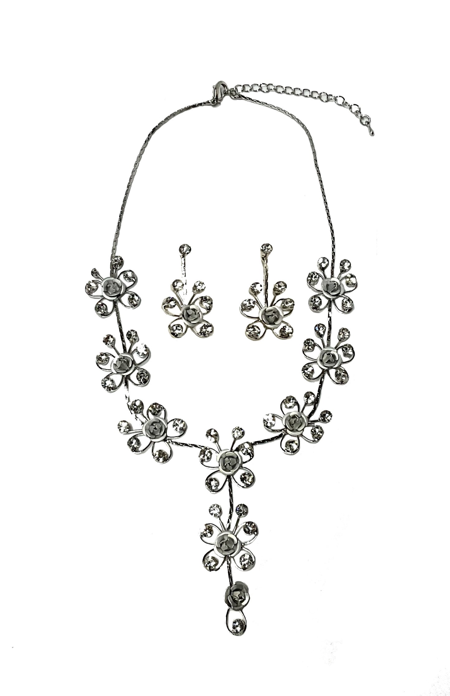 Flower Neck-Set #66-23195CL