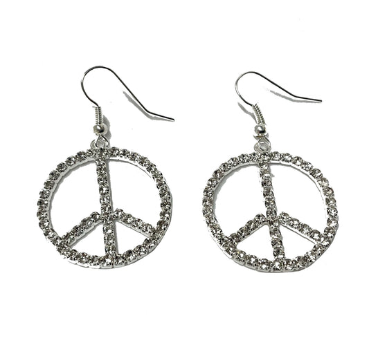 Peace Sign Earring #24-02481