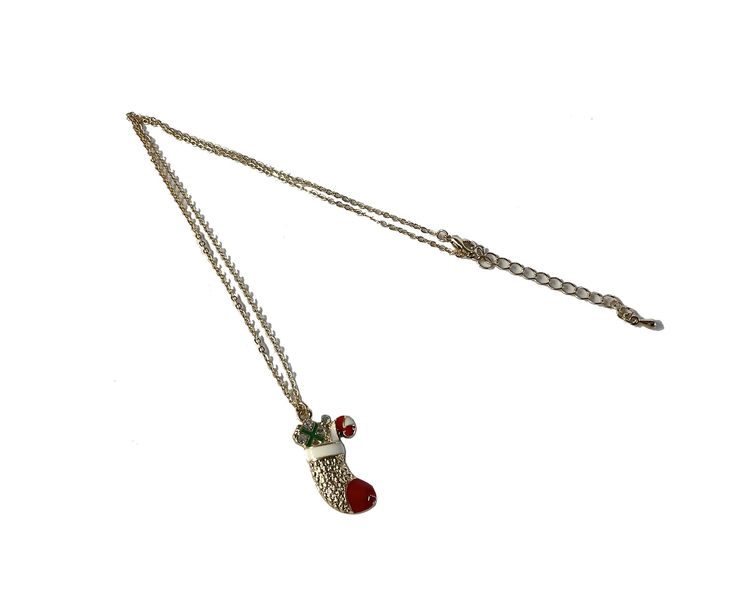 Santa Boot Necklace #12-15654