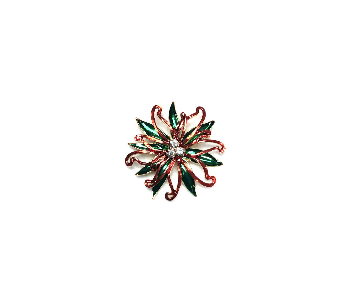 Christmas Pin Poinsettia #19-141173
