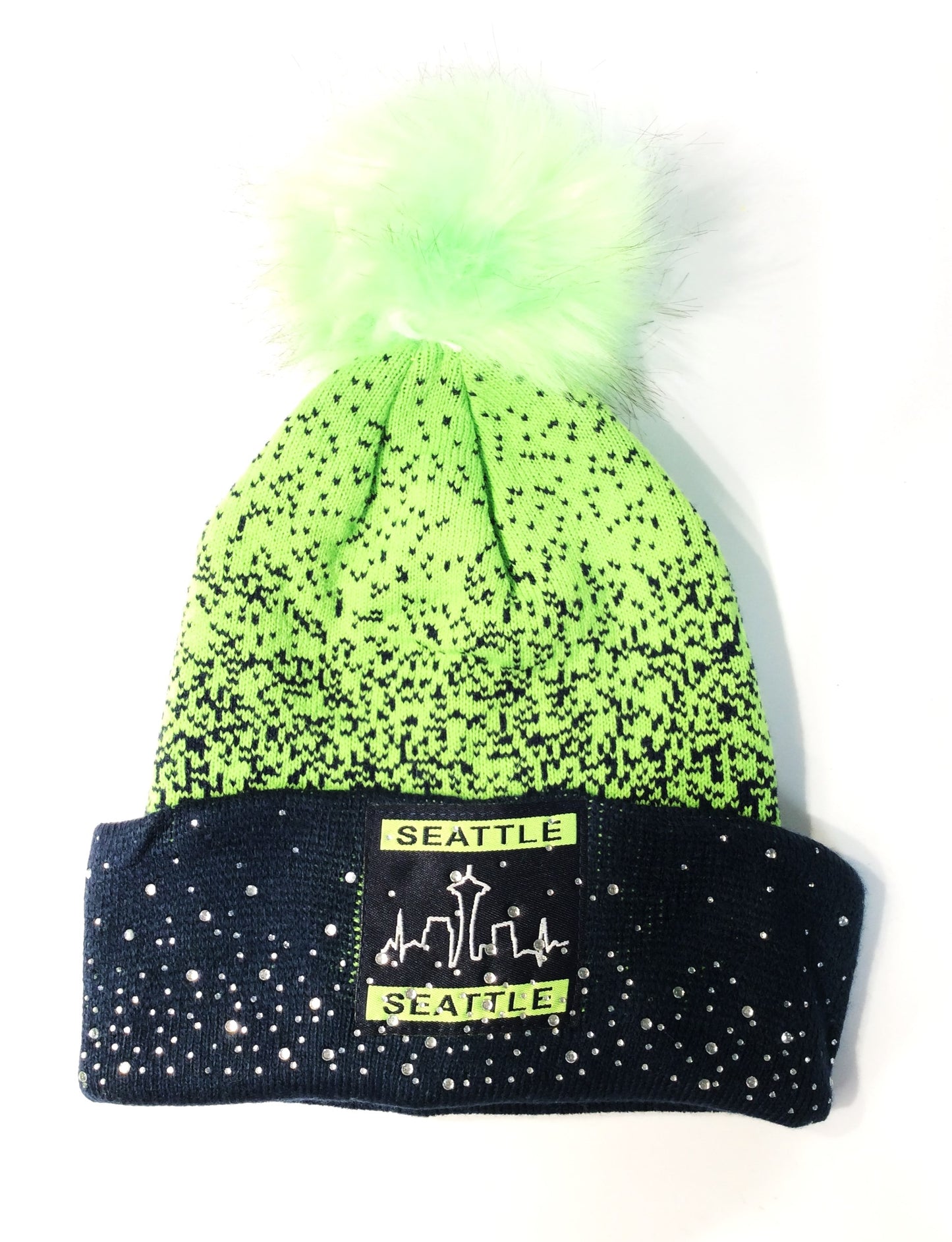 Seattle Fan Fur Beanie #88-12062