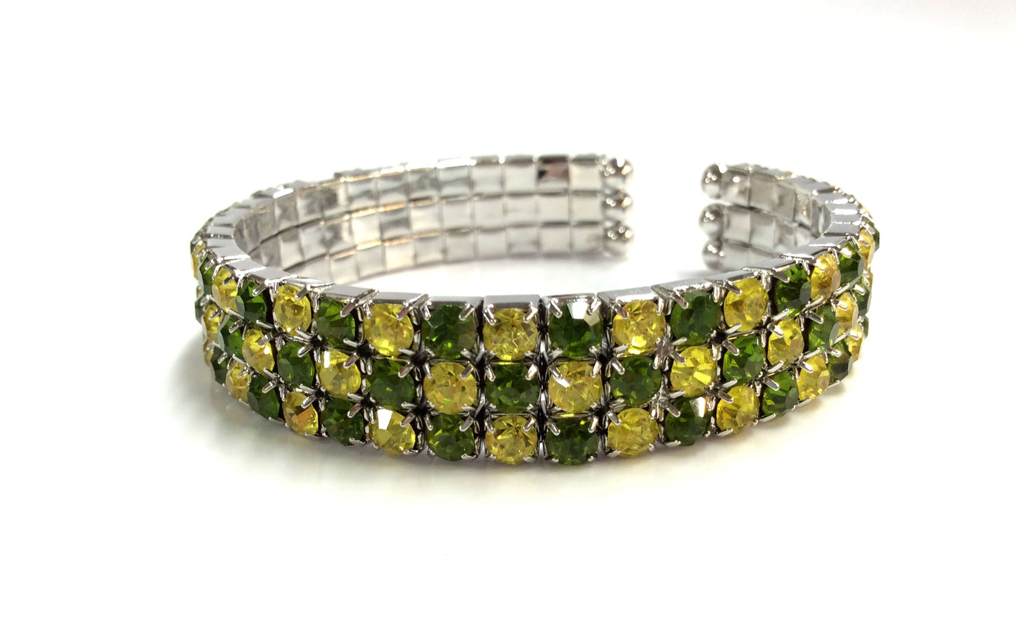 Green Bay 3-ROW OPEN BRACELET #88-112079GB