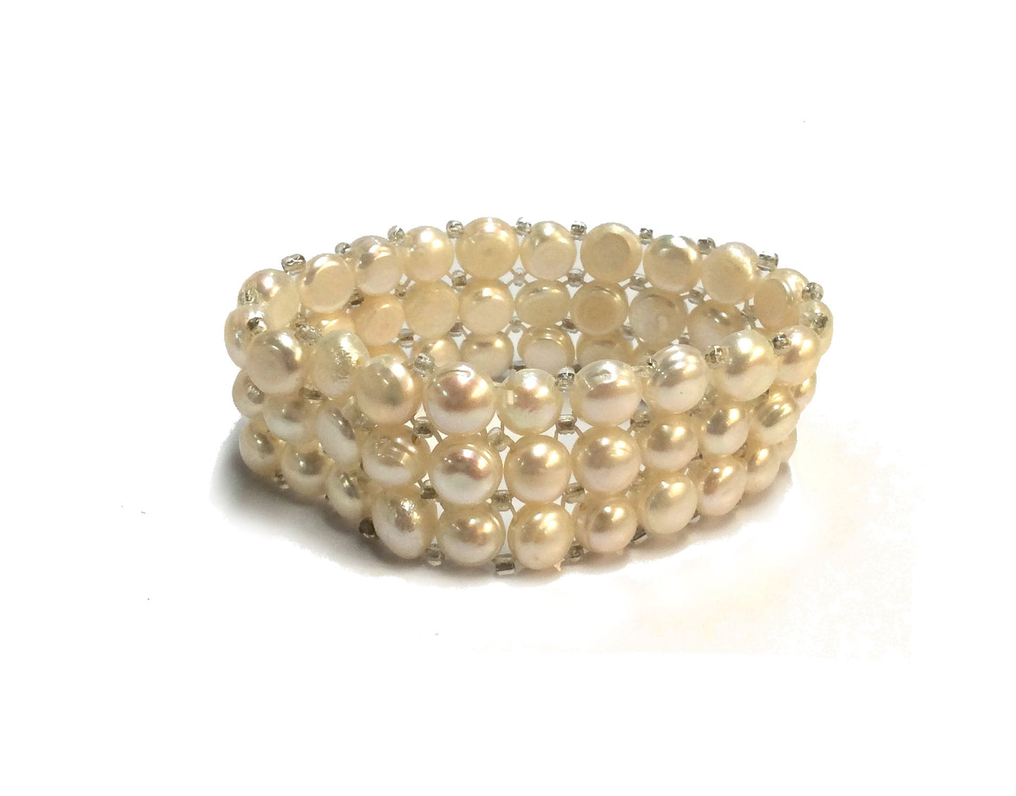 PEARL THREE ROW BRACELET #66-86004