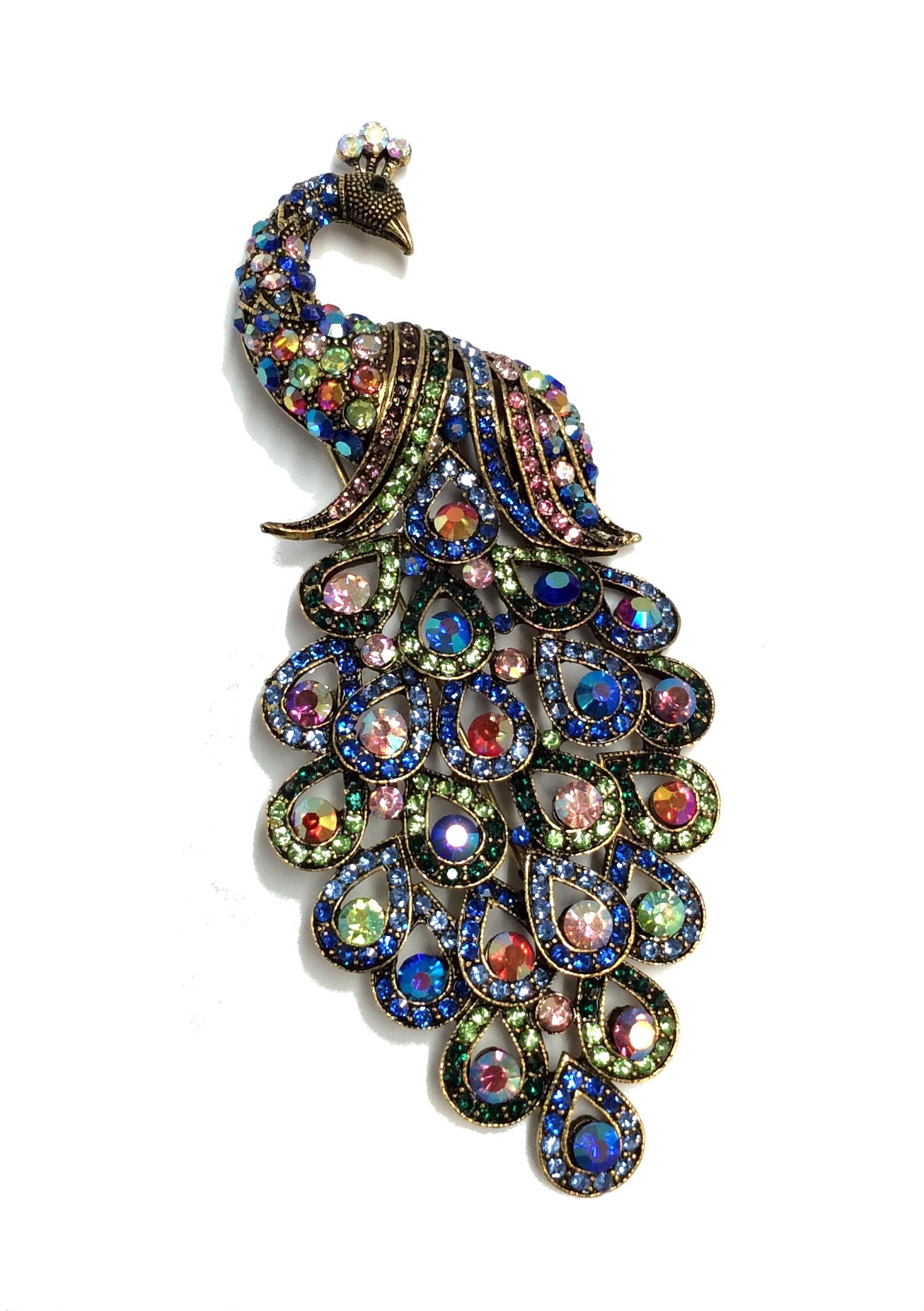 Peacock Pin #86-3044