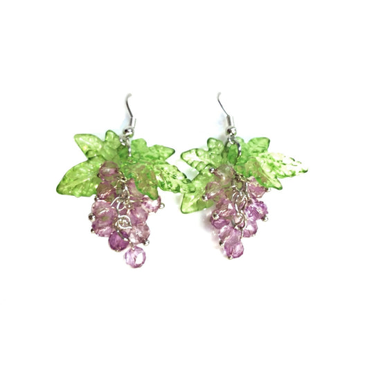 Grape Earrings #86-3046