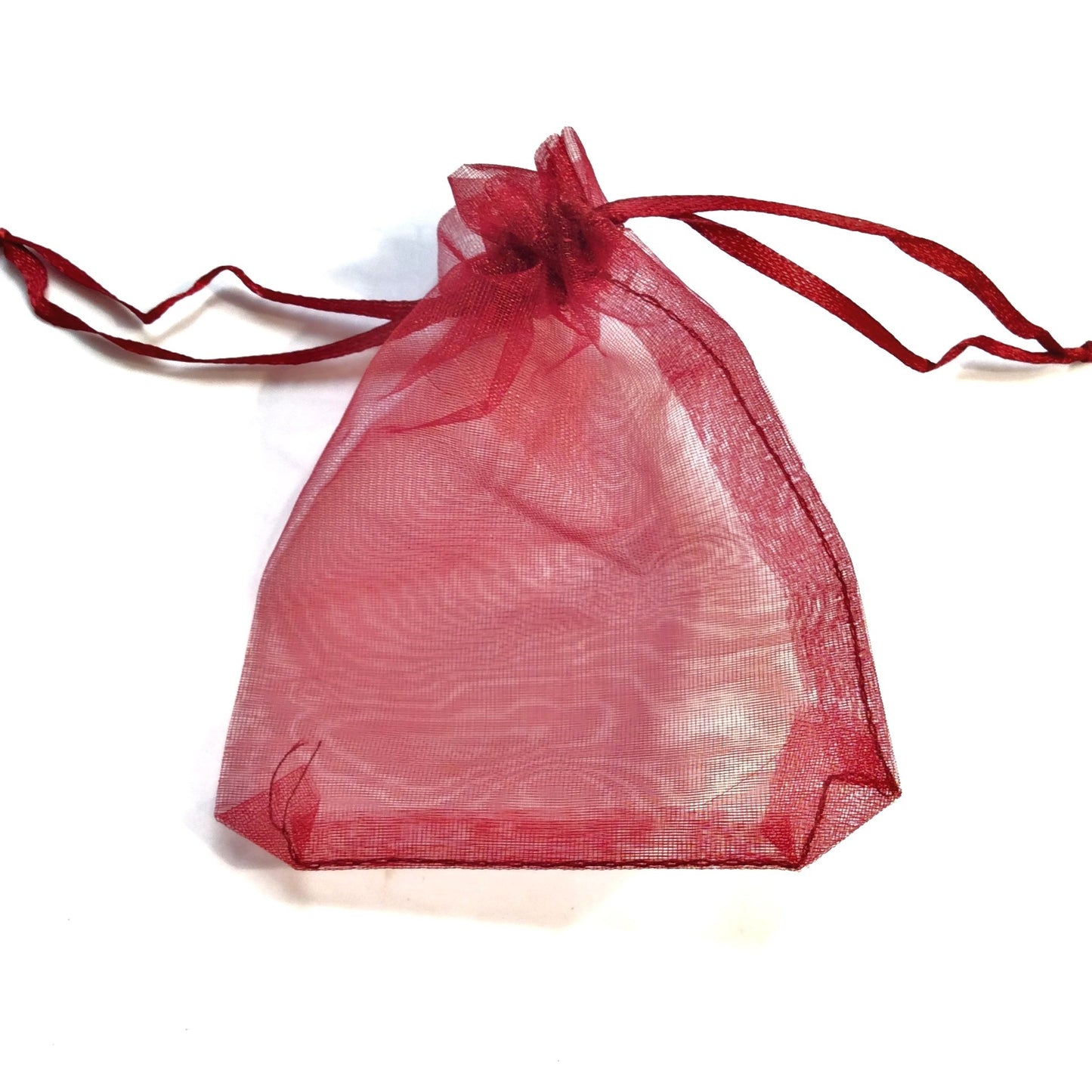 Medium Organza Bags 6-pk (4x5) Burgundy #4050BG
