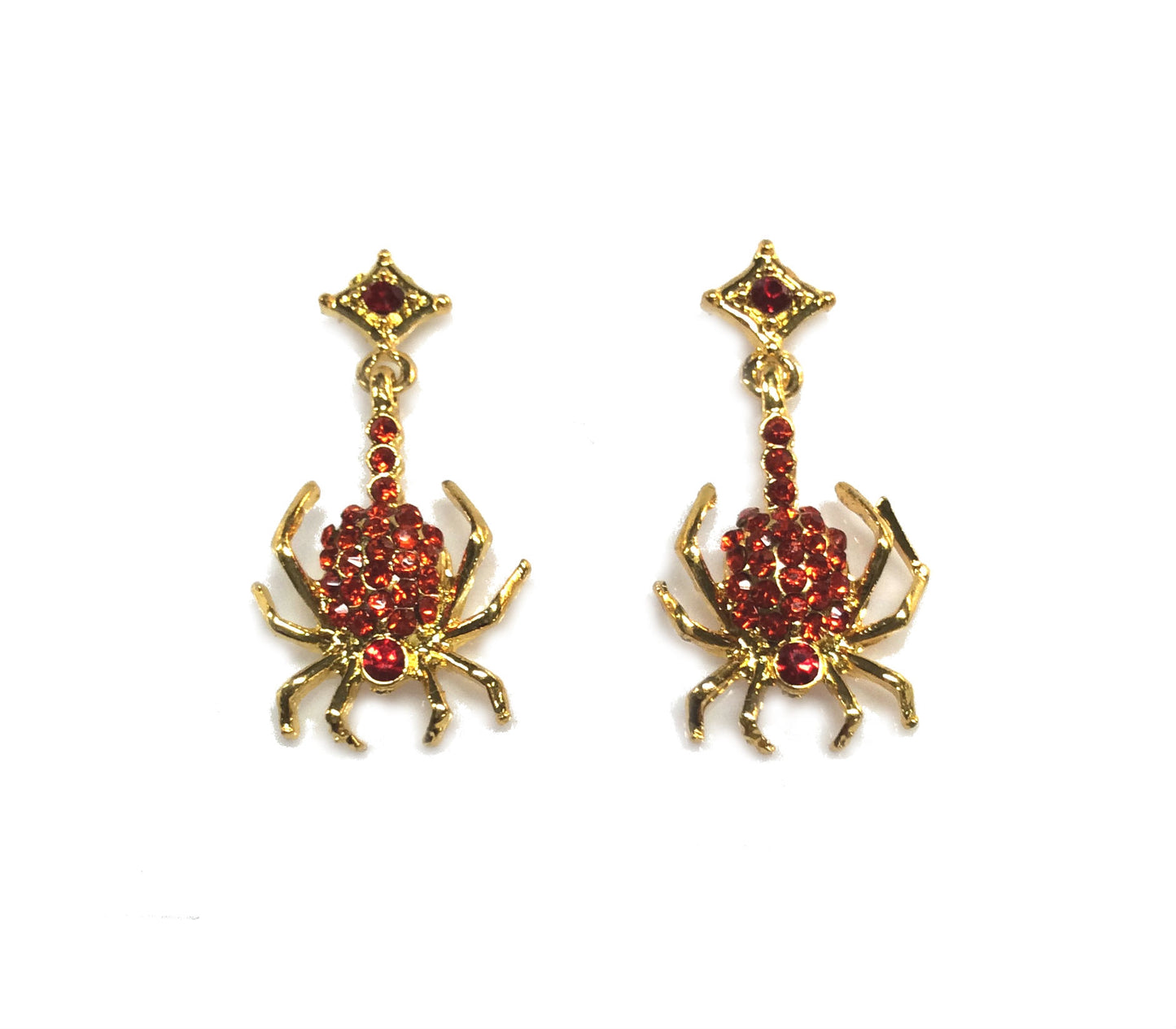 Spider Earrings #86-3033GD