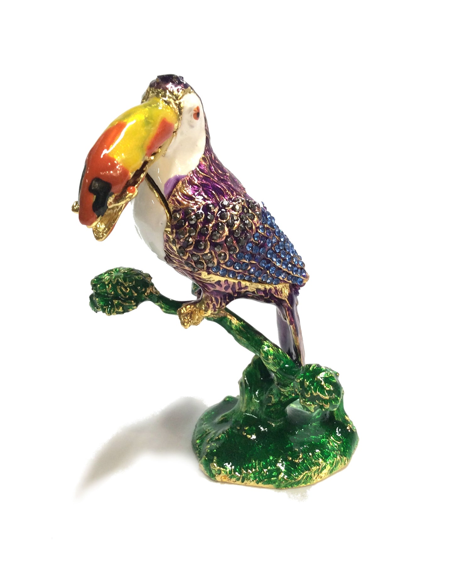 Toucan Bird Trinket Box #89-73876