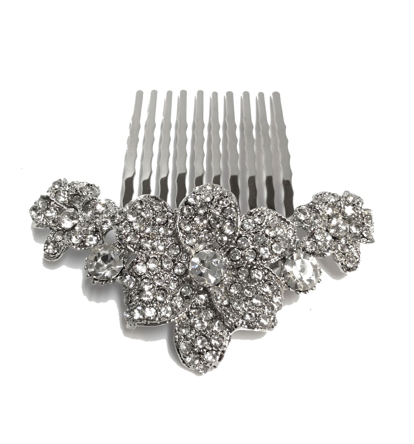 Flower Hair Comb #89-9045