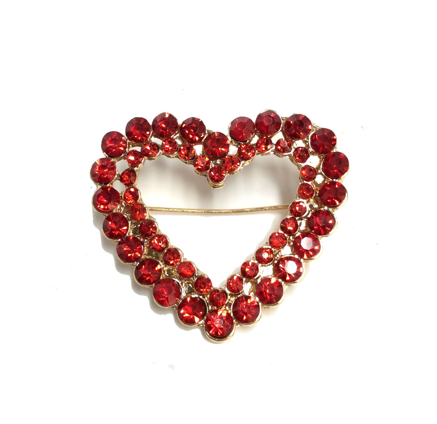 Heart Pin #19-140235RED