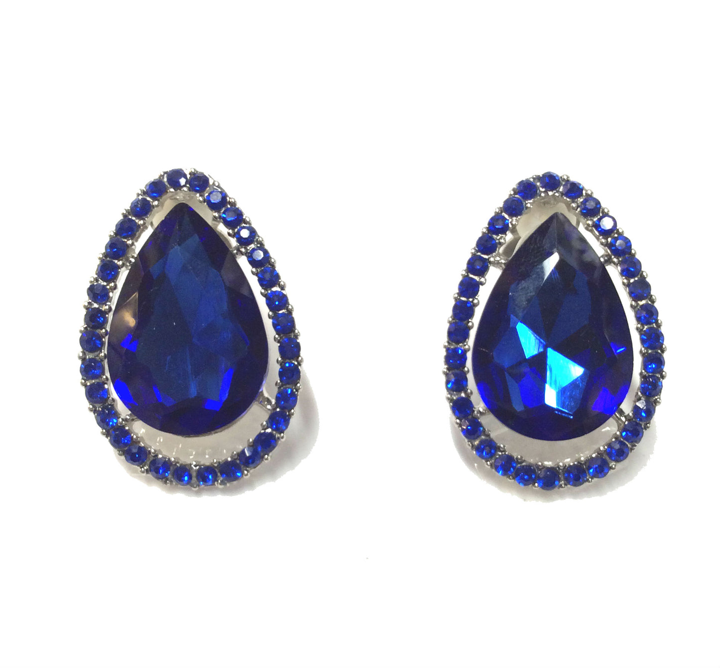 Tear Drop Clip On #40-0022BL
