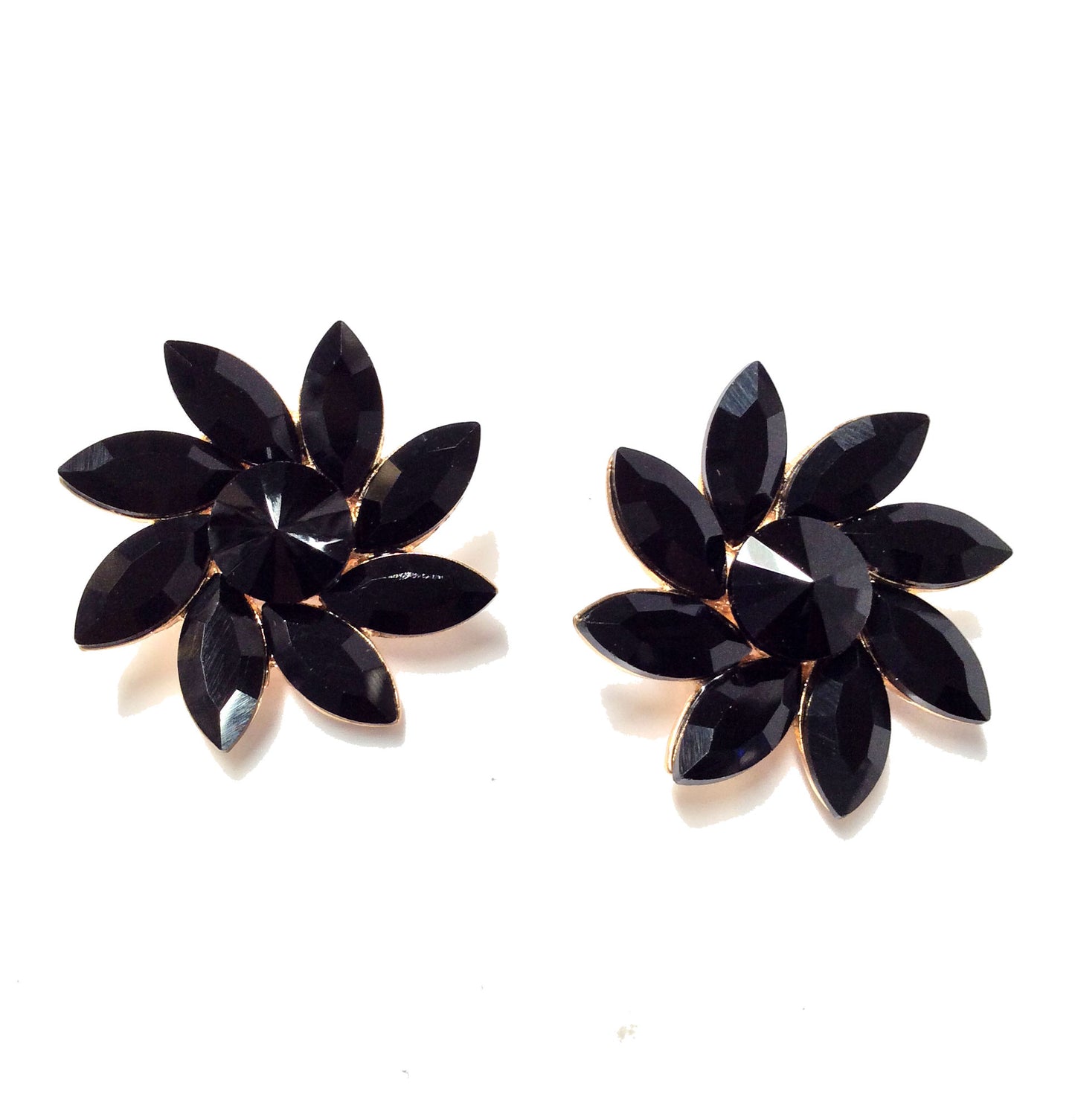 Floral Clip On #40-8925BK