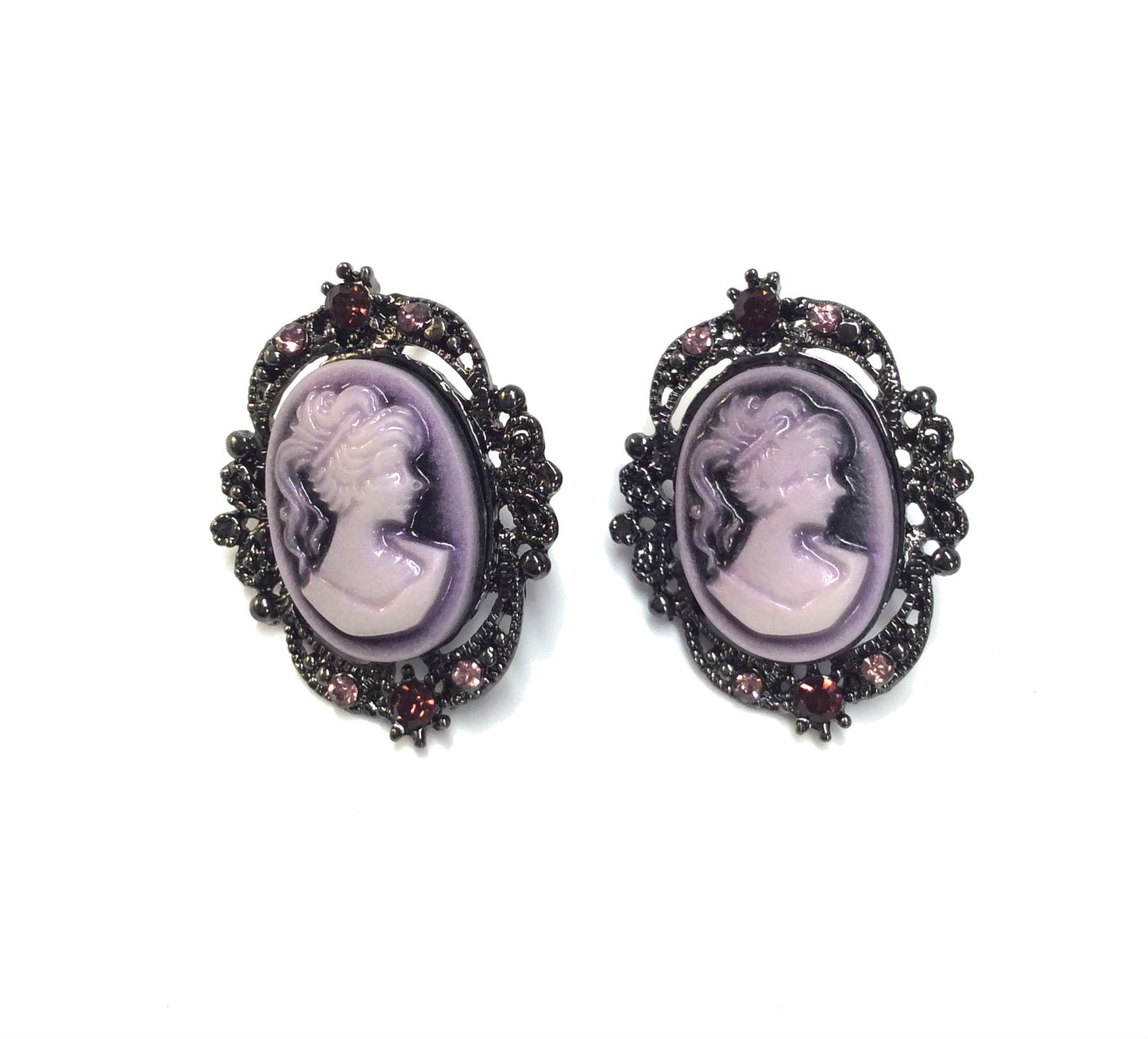 Cameo Earrings #22-11131PP