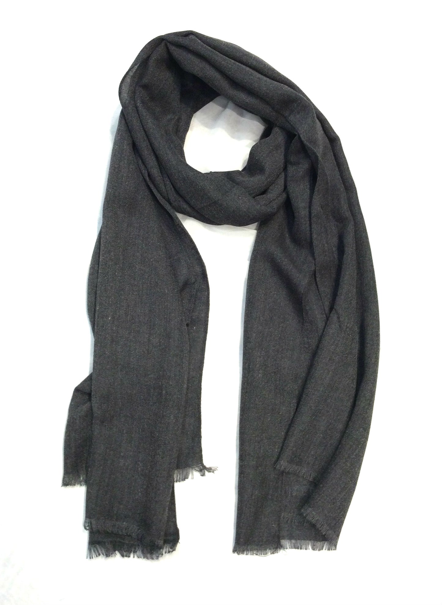 Linen Scarf #89-93029BK
