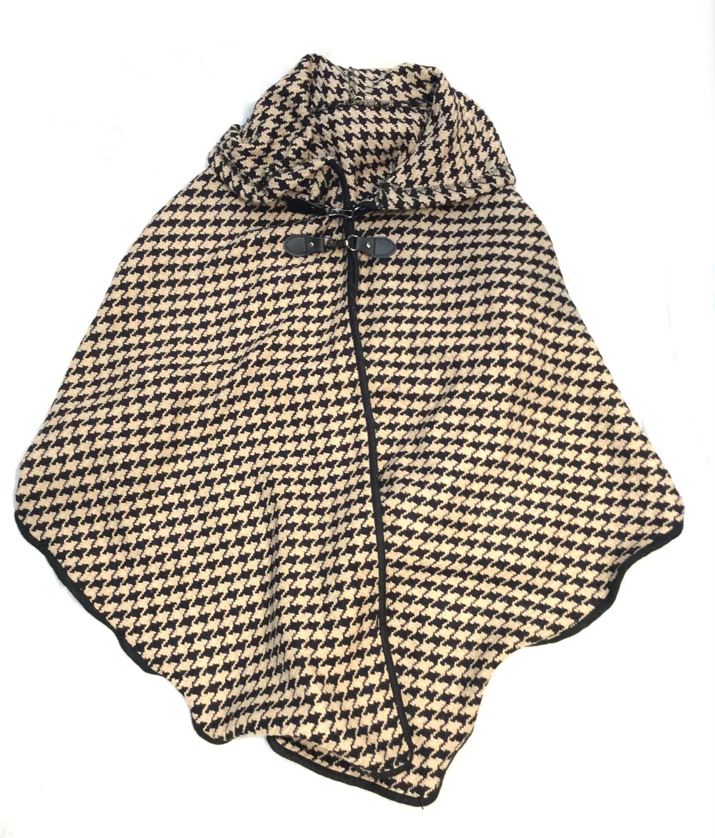 Open Hooded Poncho #89-93014