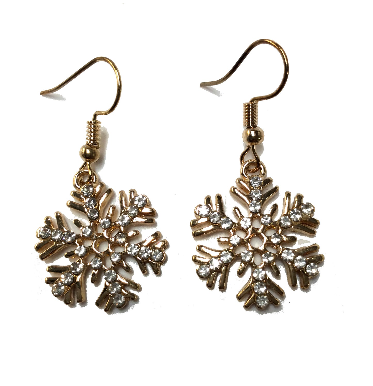 Snowflake earring #38-6416 GD
