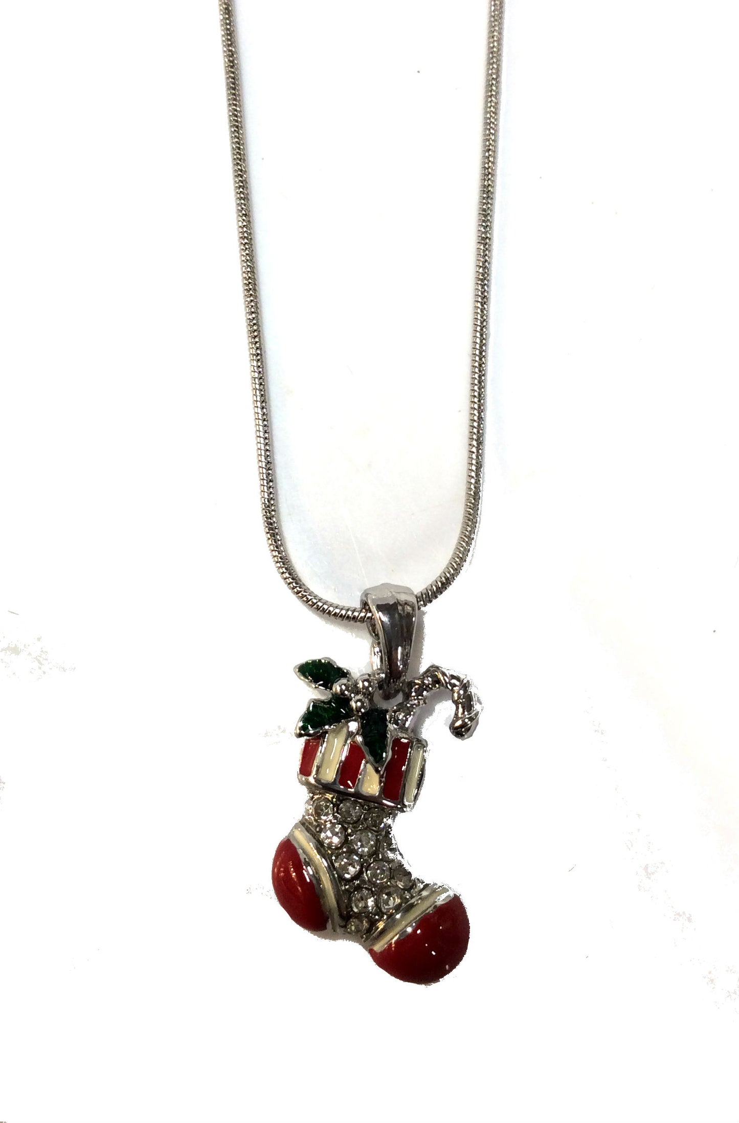 Christmas Stocking Necklace #27-164