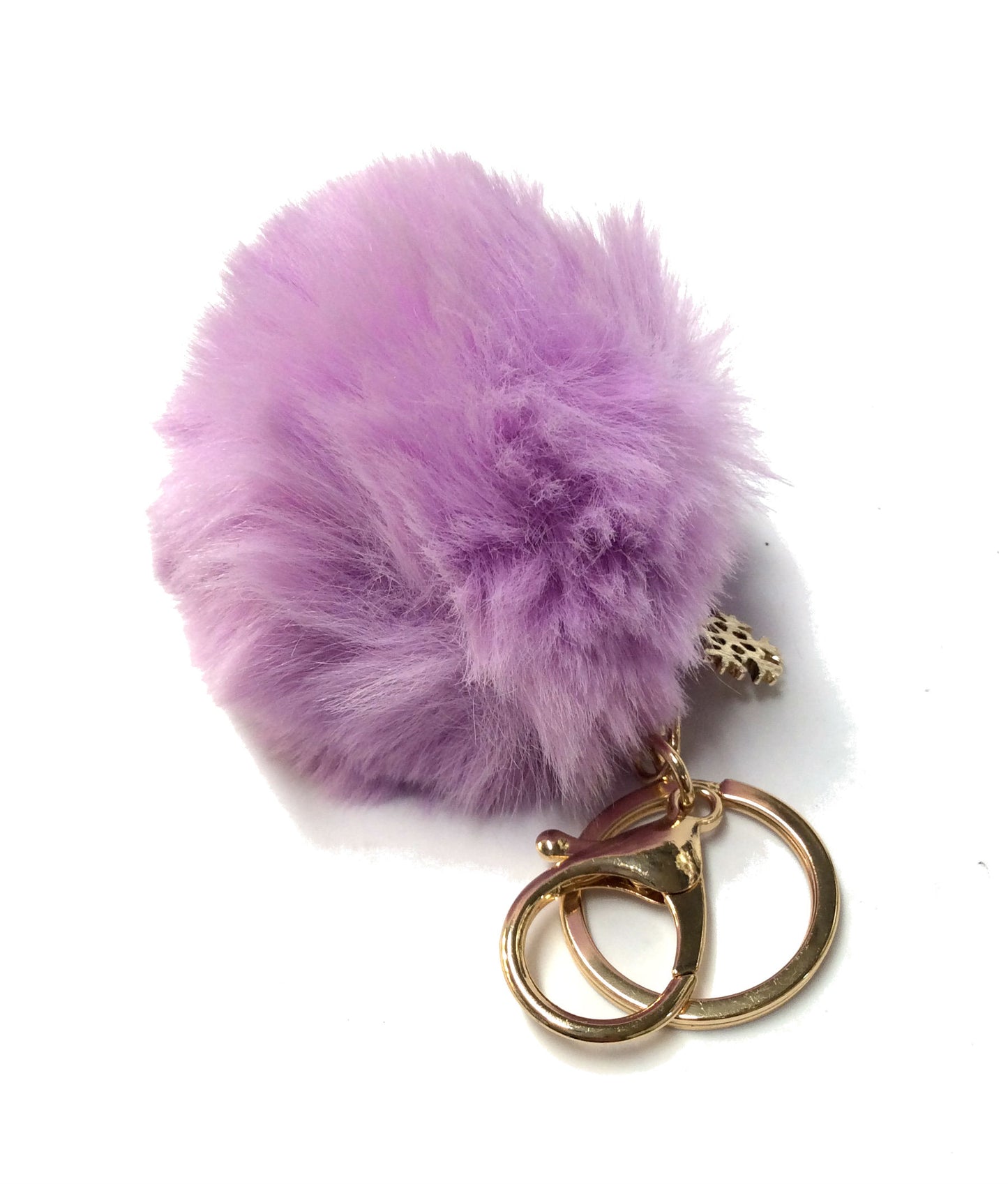 Christmas Fur Snowflake Keychain #89-07268PP