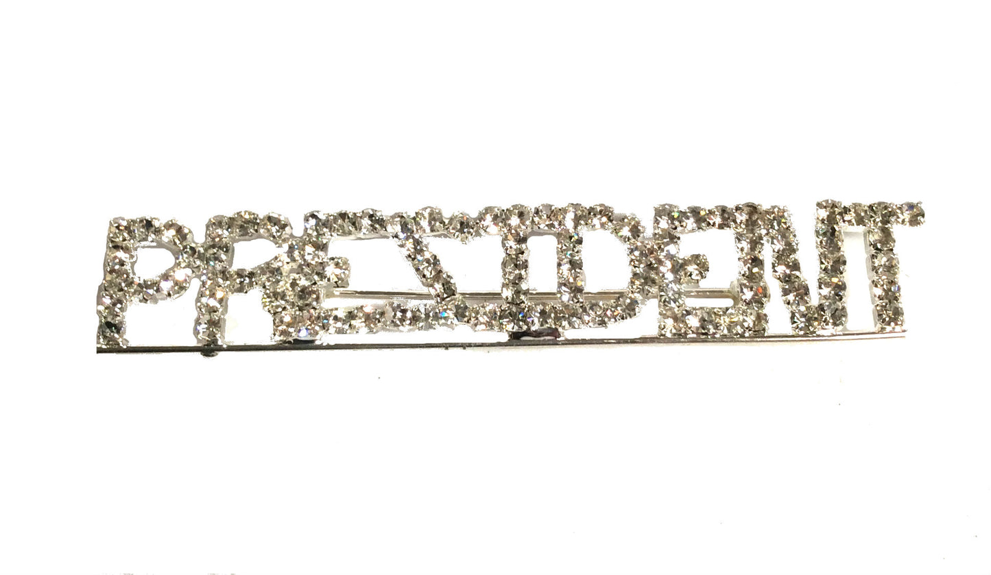 "President" Pin #60-10022