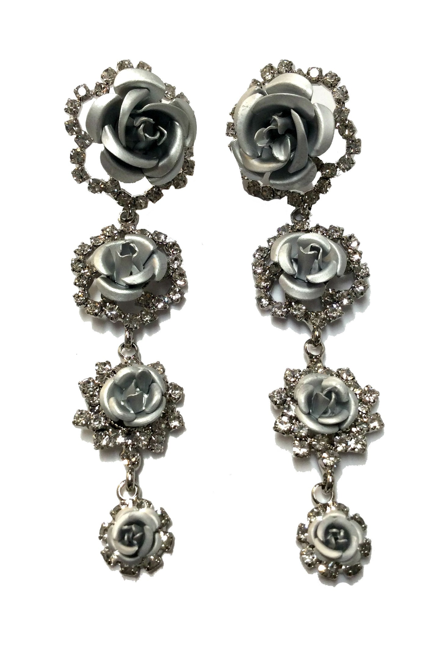 Rose Earring #12-25201SL