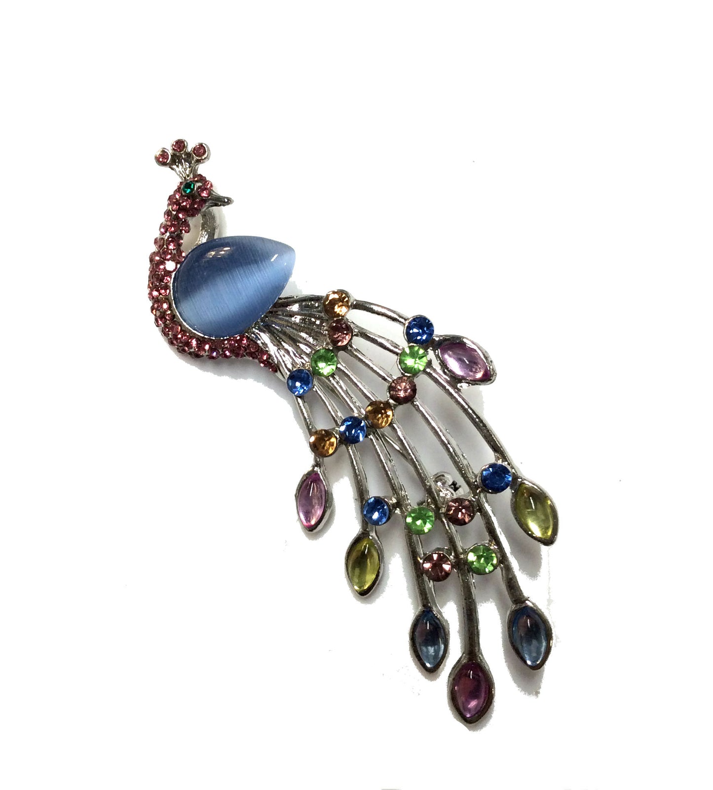 Peacock Pin #28-587BL