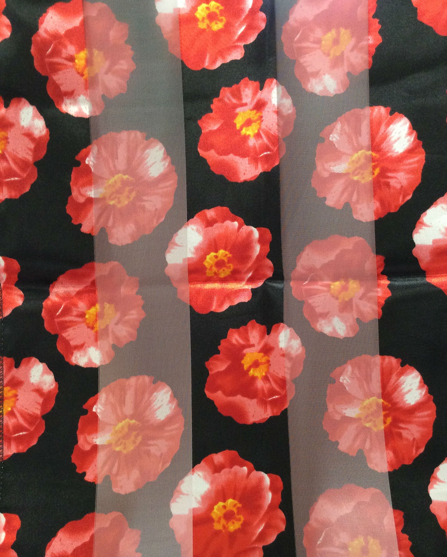 Satin Scarf #SSPO-1491BK