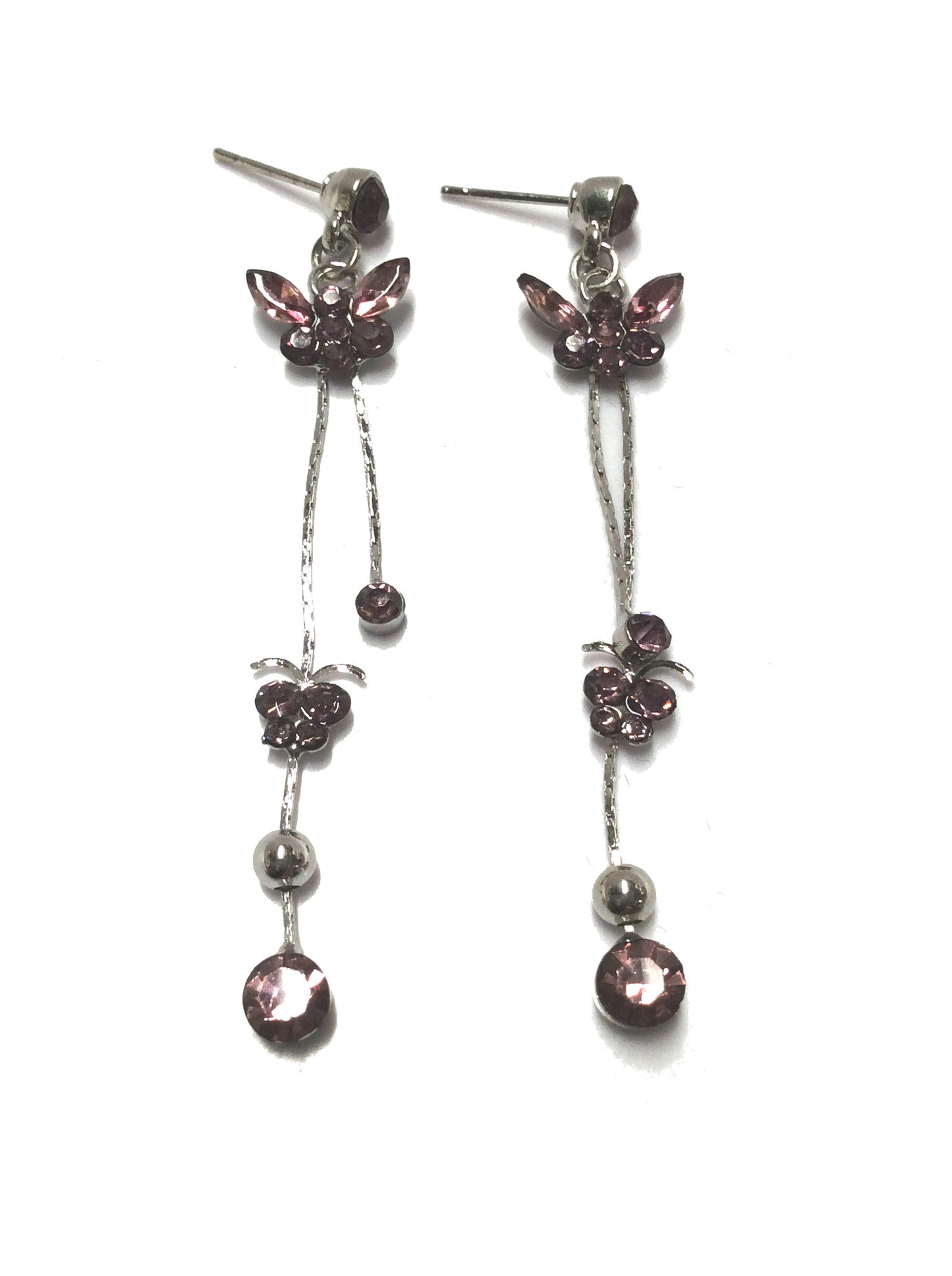 Butterfly Earrings #88-3049PK