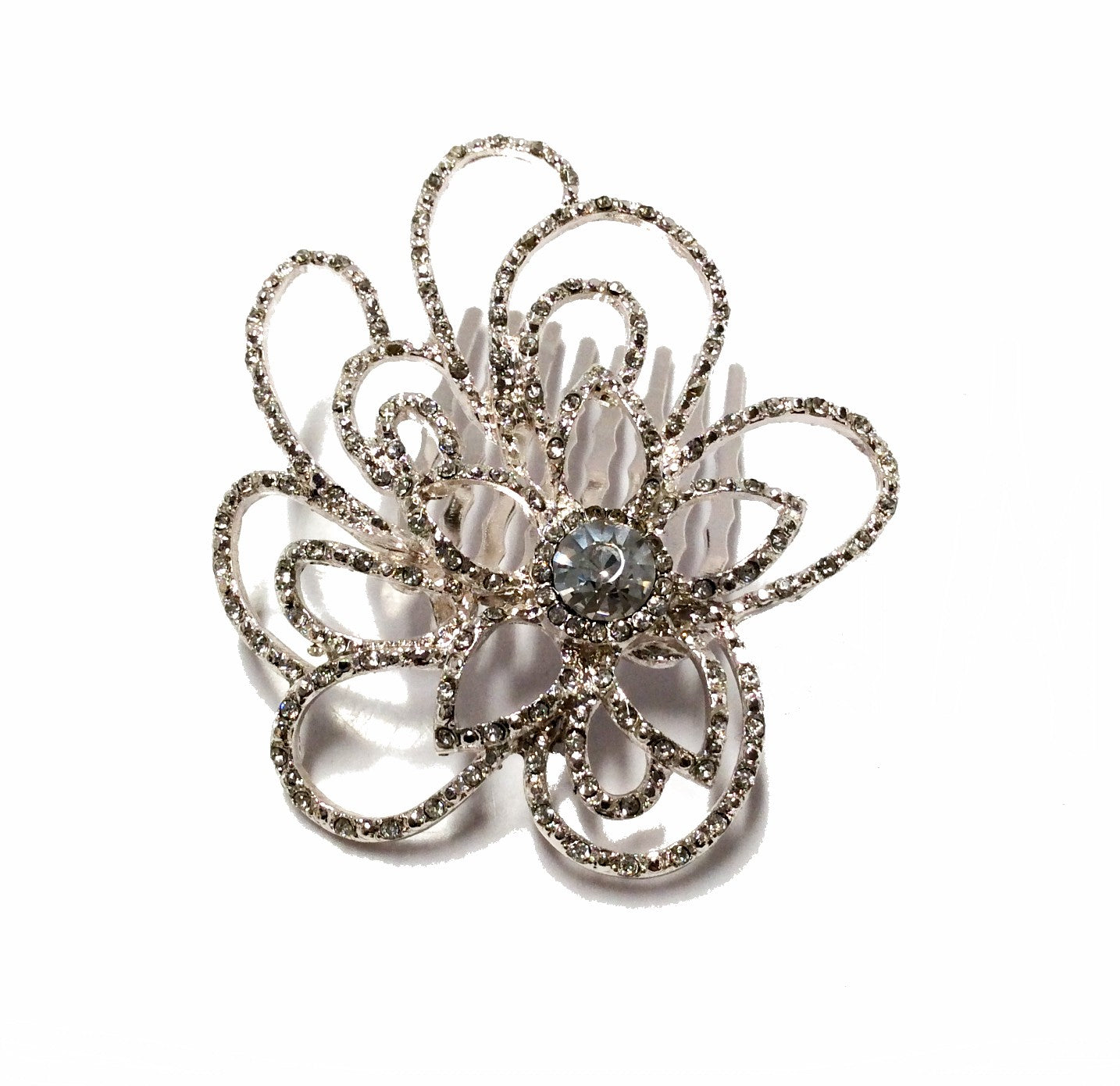 Floral Hair Comb #12-71401