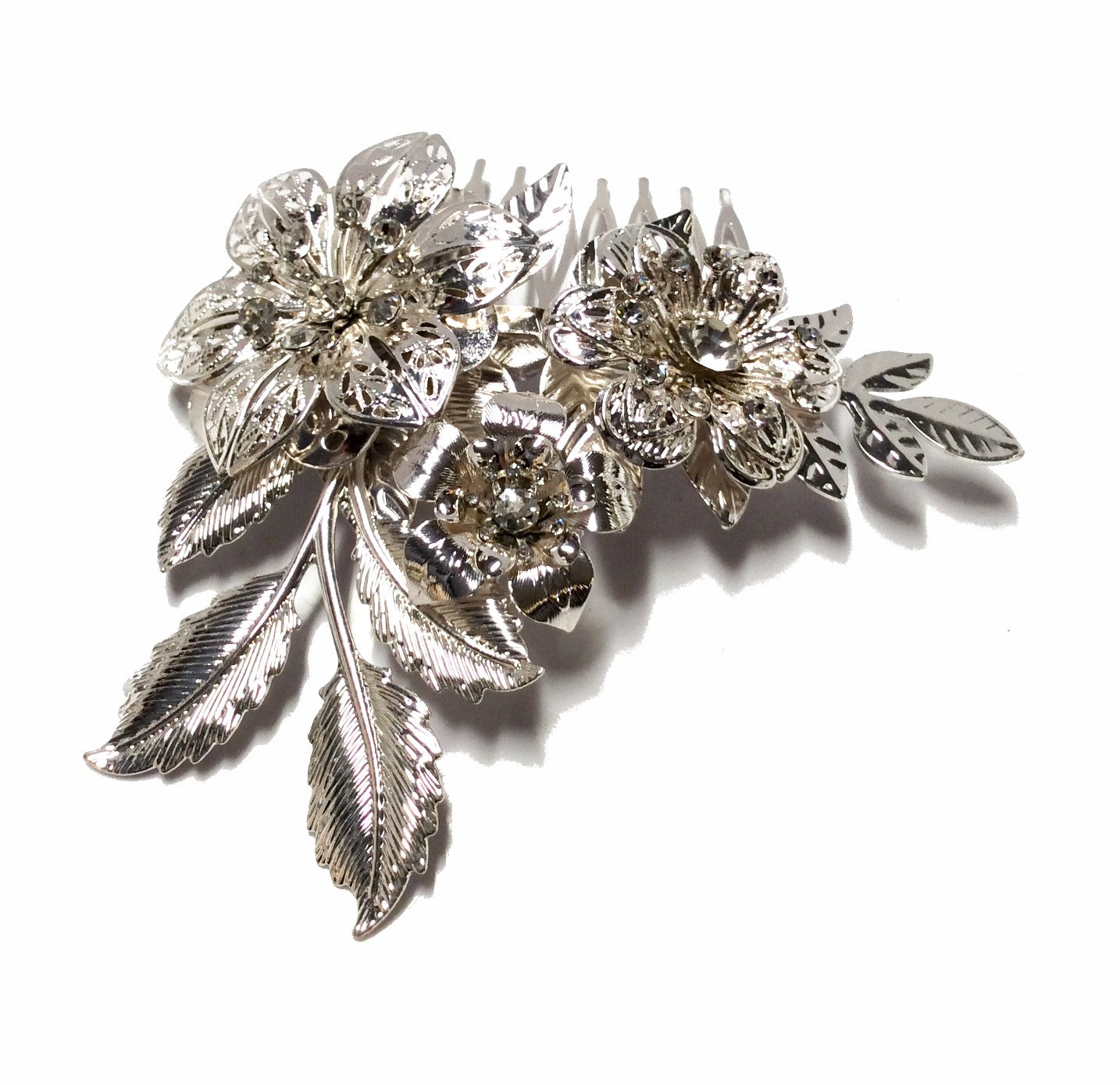 Floral Hair Comb #12-71396