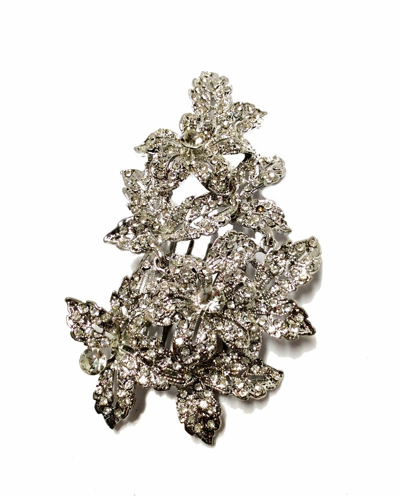 Floral Hair Comb #40-7359