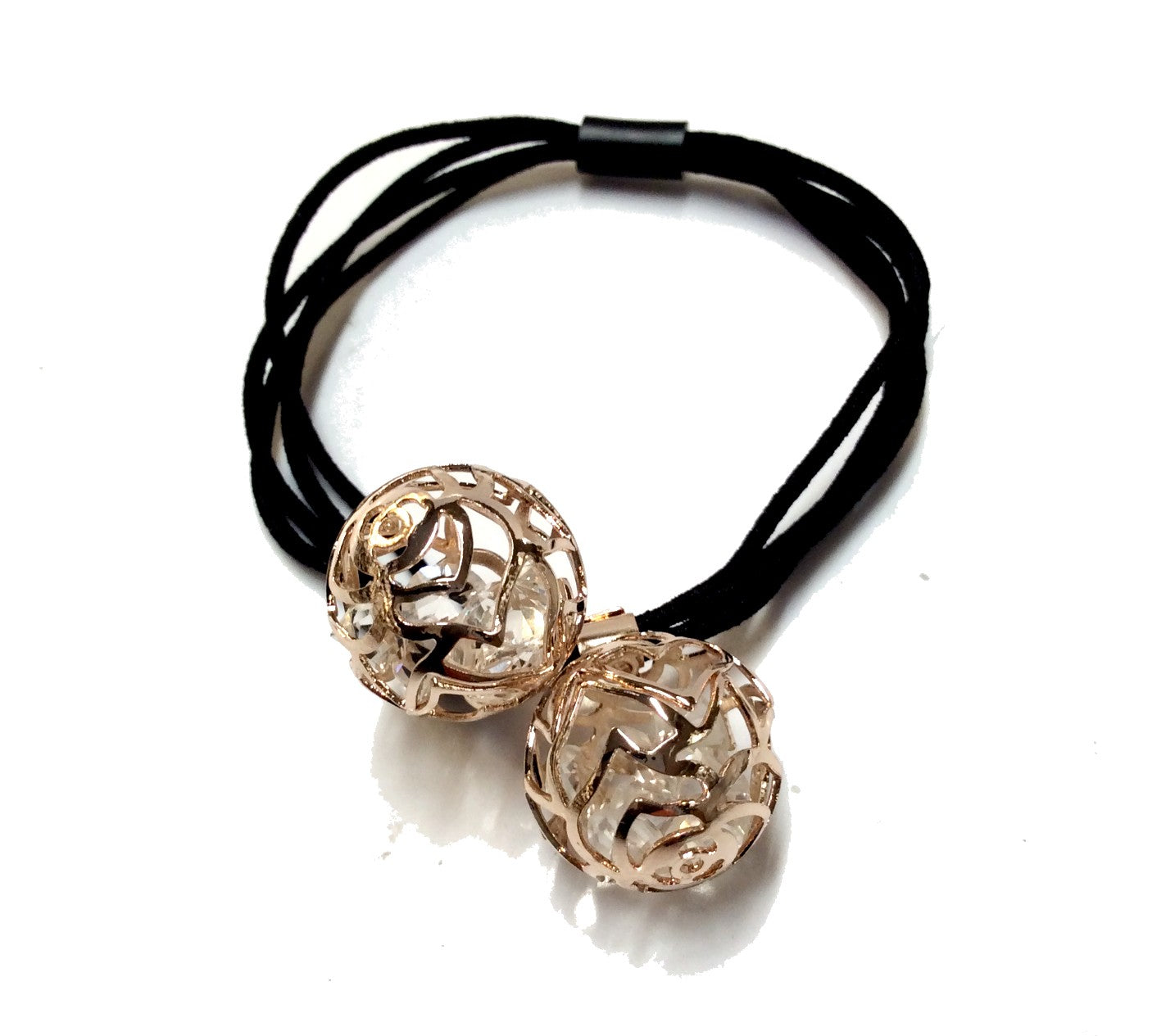 Floral Ball Hair Tie #89-0261