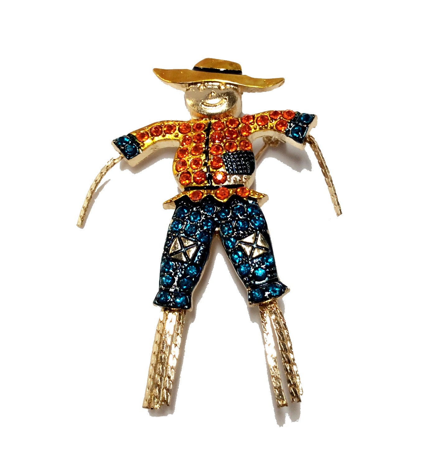 Halloween Scarecrow Pin #28-13412