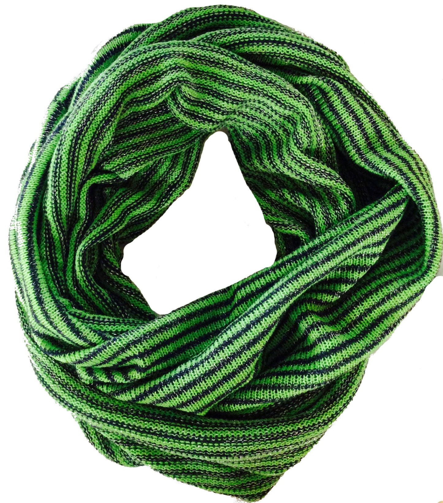 Seattle Fan Striped Infinity Scarf #88-12078