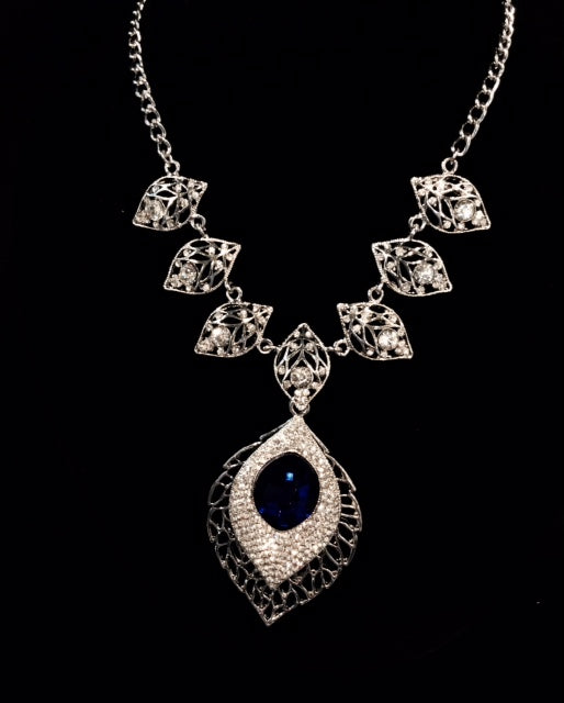 Leaf Necklace #28-11230BL